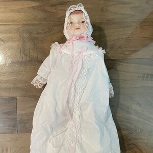 Vintage (but new) Porcelain Baby Doll